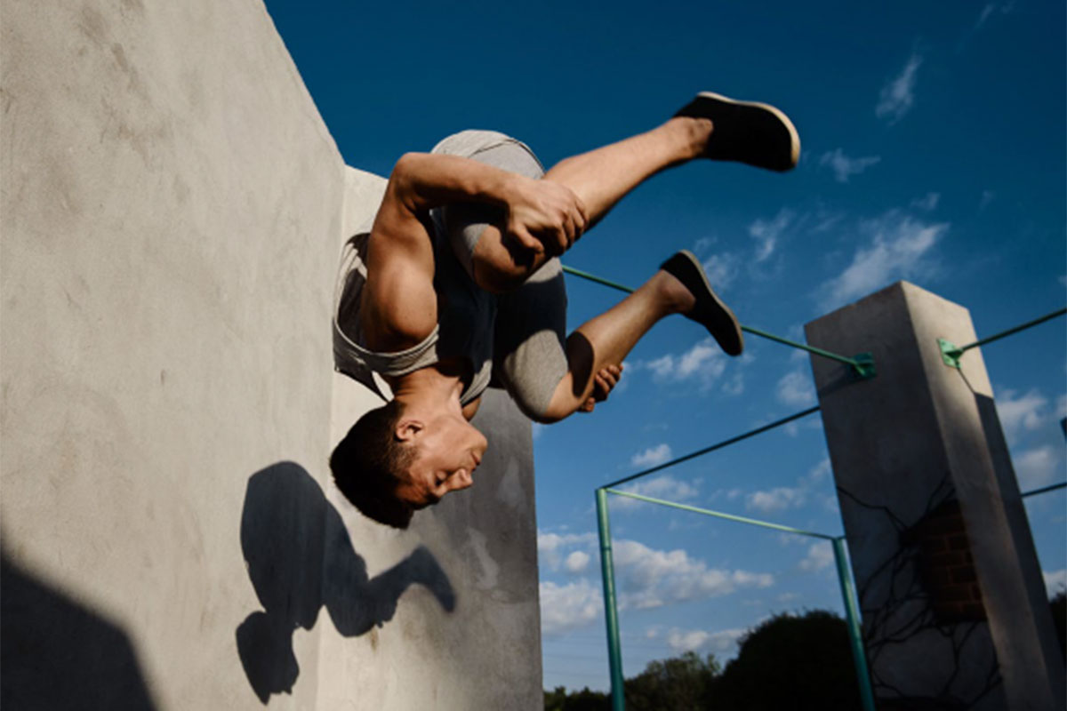Parkour för offentlige miljøer