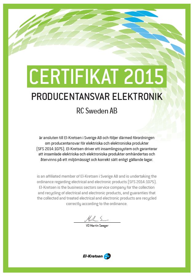 Producentansvar Elektronik