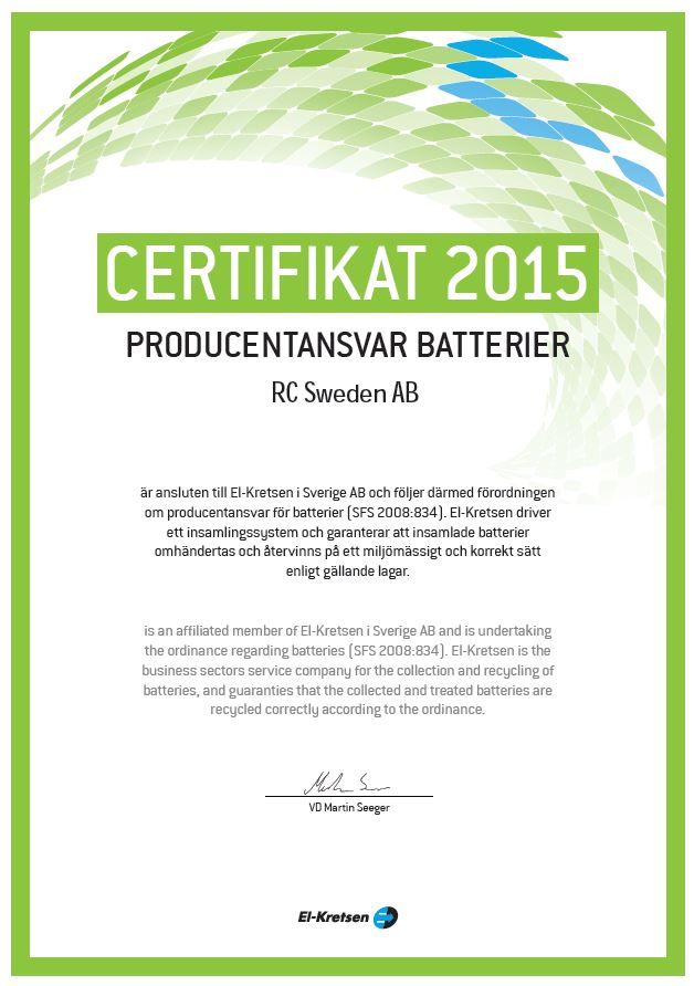 Producentansvar Batteri