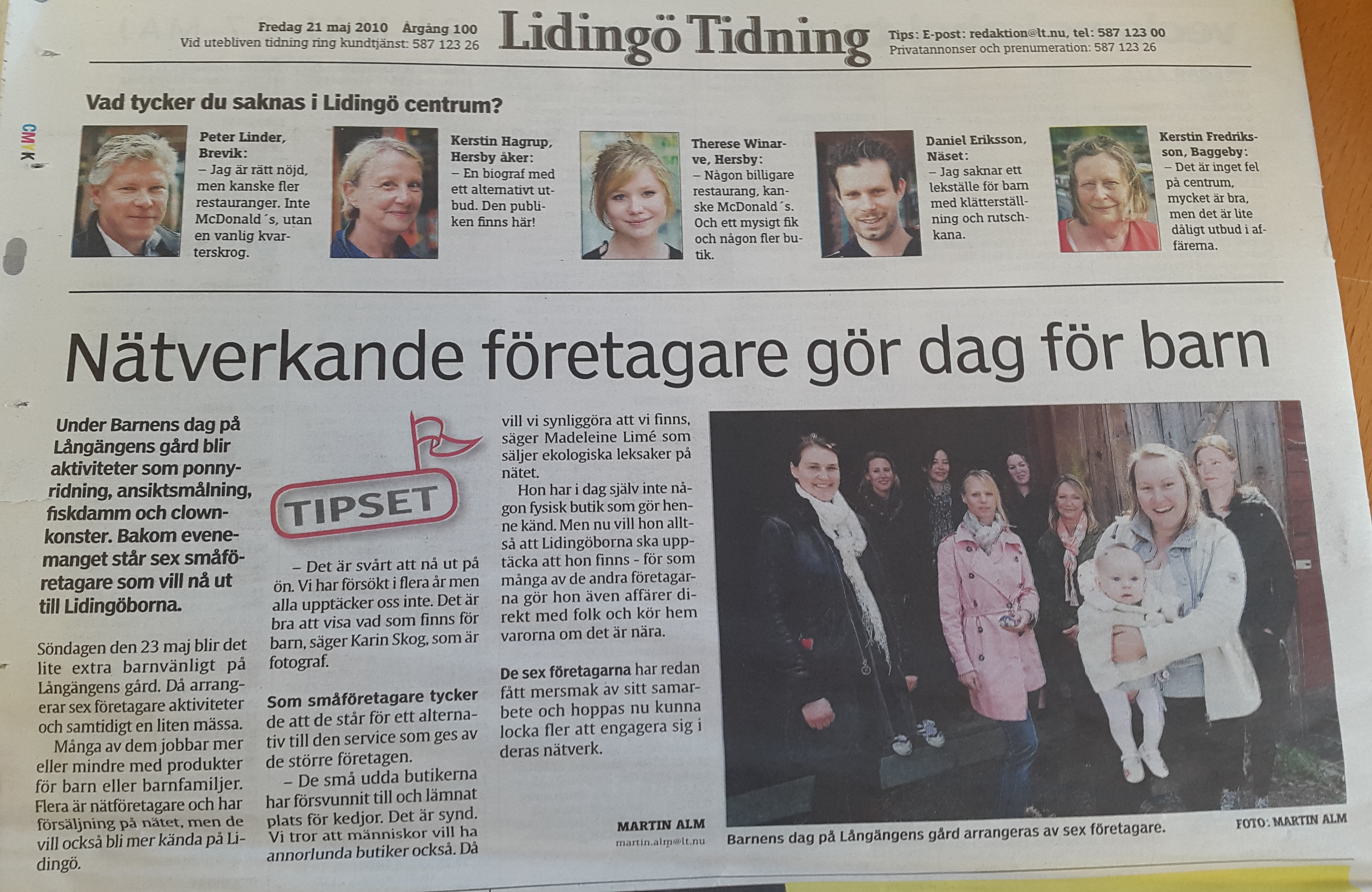 Lidingö Tidning 2010-21-05