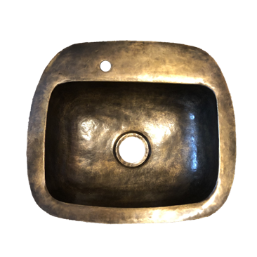 Kitchen Sink Onepiece Copper Patina