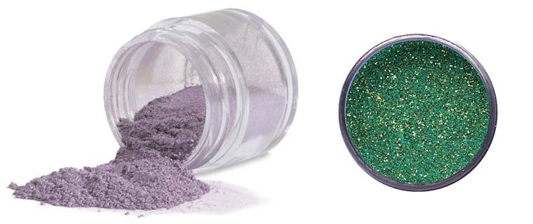 Powder, Pigment and emboss