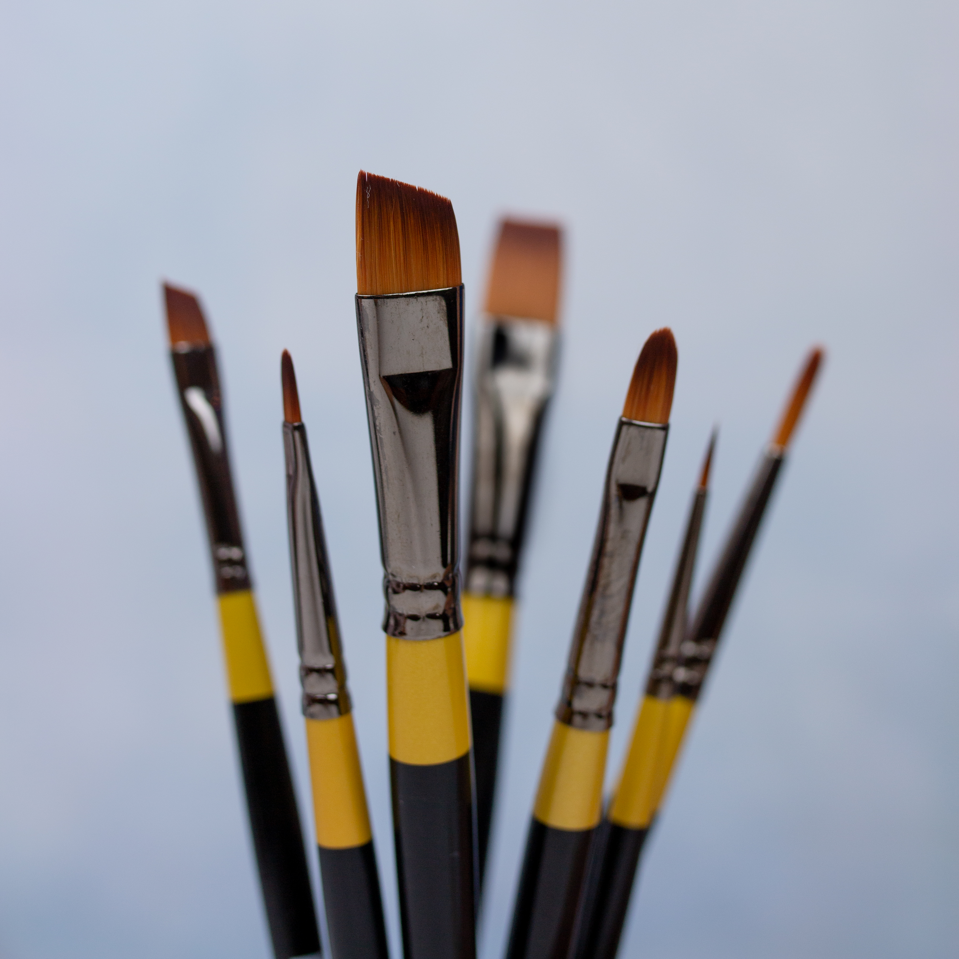 rengöra penslar akrylfärg