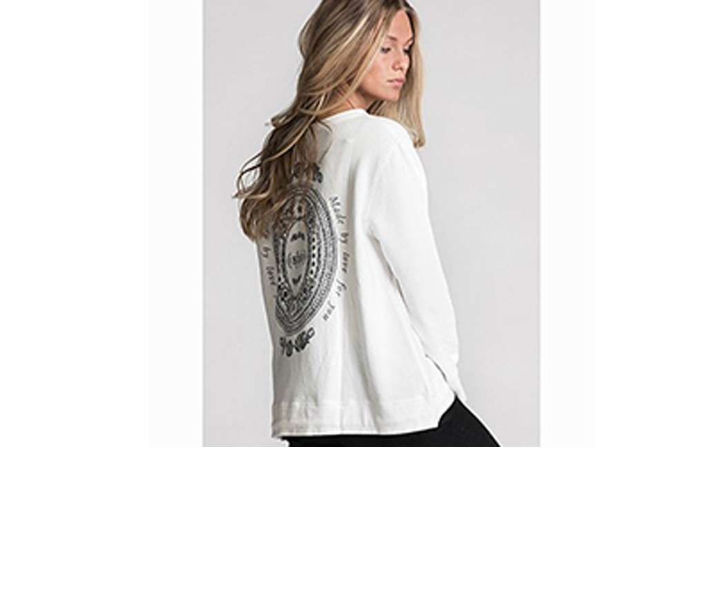 K SWEATSHIRT M TRYCK 