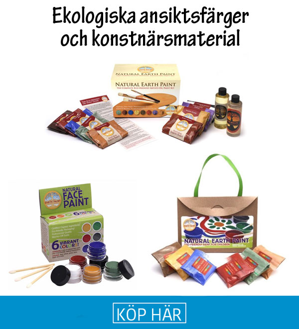 Økologisk ansigtsmaling til børn
