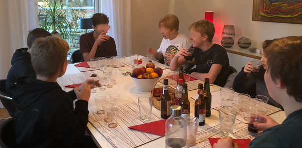 Provning av julmust