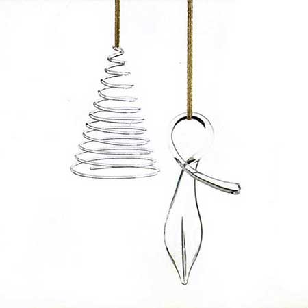 Anna Ehrner Crystal Ornaments (1994)