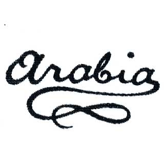 Arabia factory mark 1900-1920 