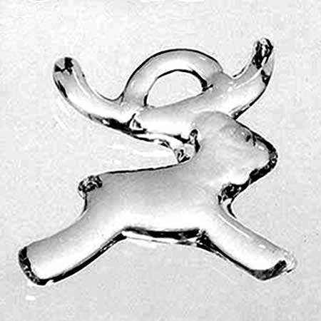 Berti Vallien Kosta Boda Christmas Ornaments Reindeer (model 97769)