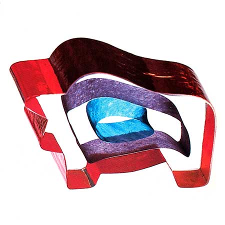 Bertil Vallien Minisculptures Tjur ”Seeling Red” (modell 99751)