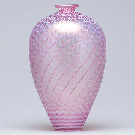 Bertil Valliens Minos Vas rosa (modell 48469), höjd 26 cm