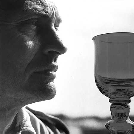 Erik Höglund during a photo shoot in the late 1970s