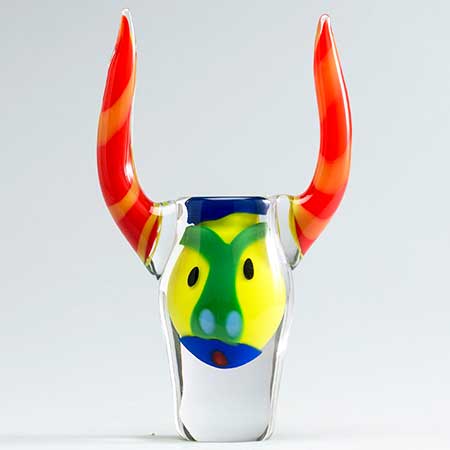 Erik Höglund Bull sculpture for Strömbergshyttan 1992