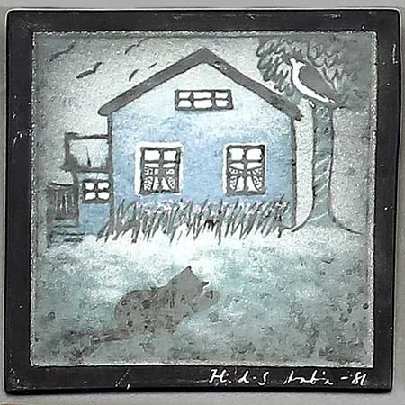 Heljä Liukko-Sundström väggplatta 