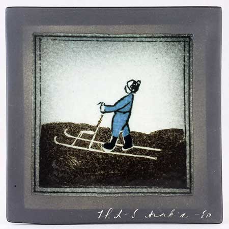 Heljä Liukko-Sundström väggplatta 