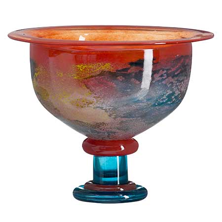 Kjell Engman Kosta Boda Cancan Bowl with foot (model 59147)