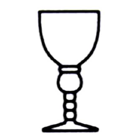 Kjell Engman Kosta Boda Fenix Wine glass (model 25307)