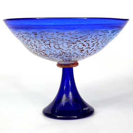 Kjell Engman Kosta Boda Heliopora Bowl on foot (model 59746)