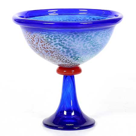 Kjell Engman Kosta Boda Heliopora Bowl on foot (model 59723)