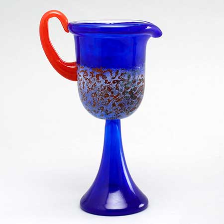 Kjell Engman Kosta Boda Heliopora Pitcher on foot (model 89712)