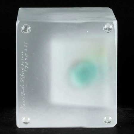 Kjell Engman Kosta Boda The lower side of a Snapshots object 