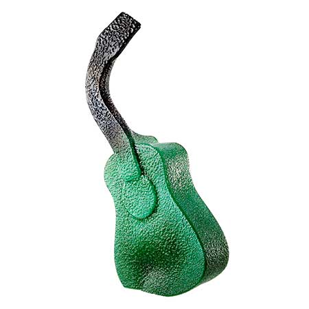 Kjell Engman Kosta Boda The Band Green guitar (model 90772)