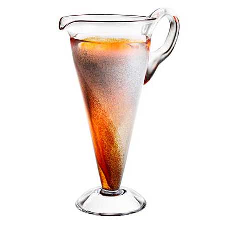 Kjell Engman Kosta Boda Twister Red pitcher (model 80726)