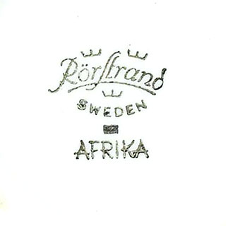 Marianne Westman Stämpel på Afrika-objekt