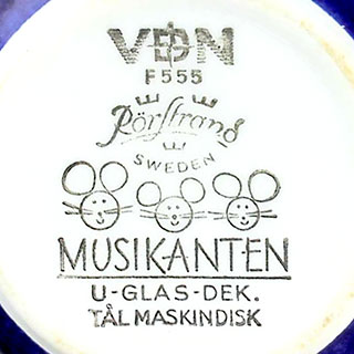 Marianne Westman Stämpel på Musikanten-objekt