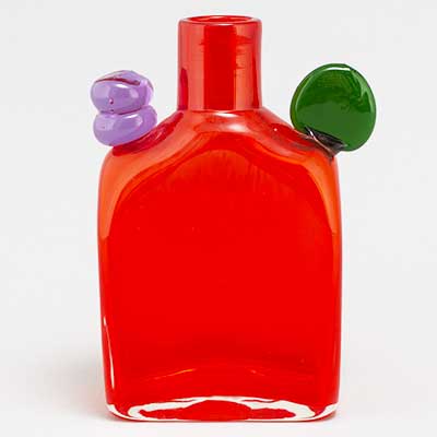 Glass Vase ”Pompom” (1960s)