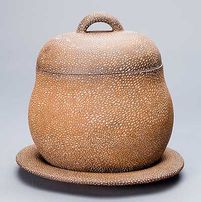 Red clay terrin from Rörstrand (1980s)