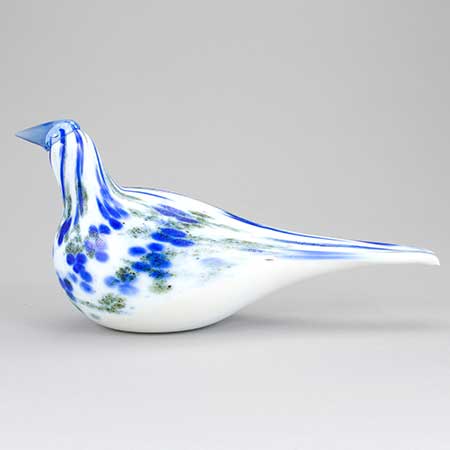 Oiva Toikka Dove Finland 90 years Anniversary Bird