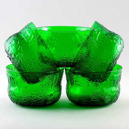 Oiva Toikka Nuutajärvi Fauna Sugar bowl