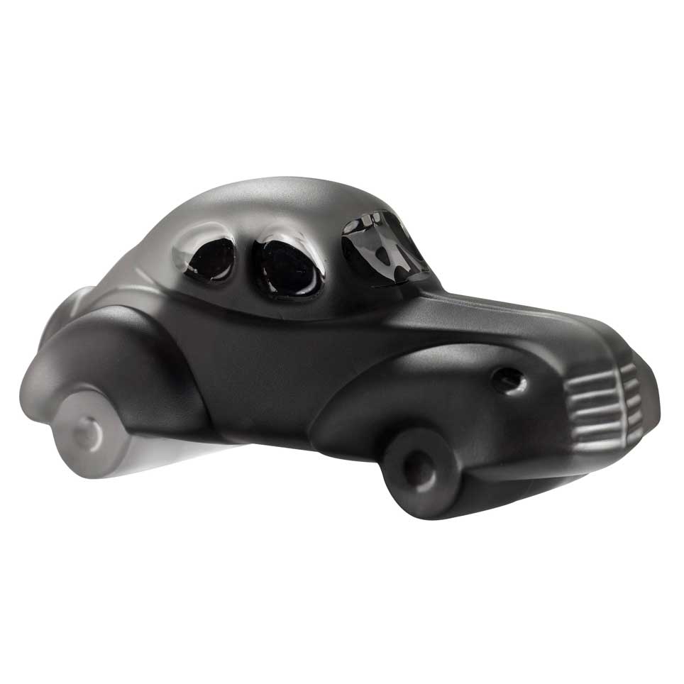 Olle Brozén Kosta Boda Car-Toons Black car (model 90500)