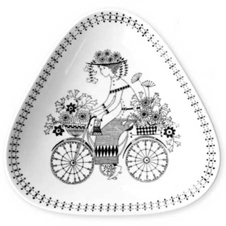Raija Uosikkinen dish bike