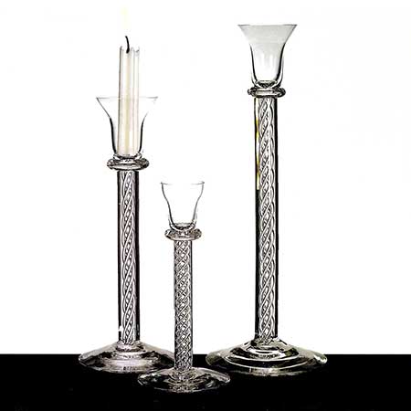 Kosta Boda Glas Kerzenständer Roma Rolf Sinnemark Design 60s 70s Candlestick #3 