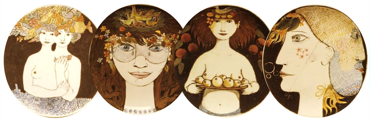 Stig Lindberg Art plate