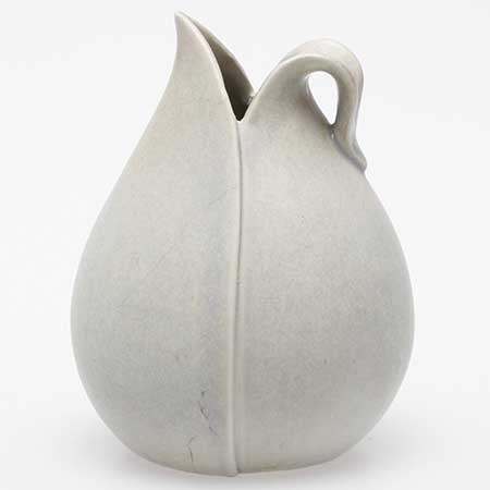 Stig Lindberg Endiv White vase, height 12 cm