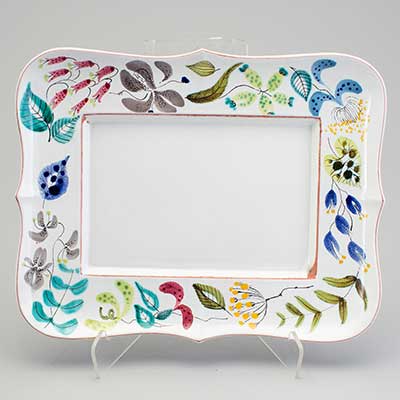 Stig Lindberg Faience Dish (model 10), height 35 cm