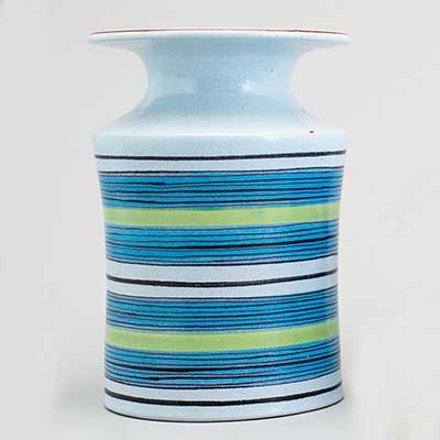 Stig Lindberg Faience Vase (1966), height 19 cm