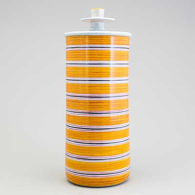 Stig Lindberg Faience Vase (1966), height 43 cm