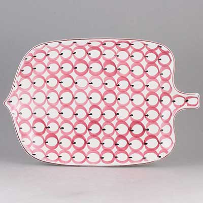 Stig Lindberg Leaf-shaped dish (model 4), length 31 cm