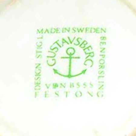 Stig Lindberg Festong Festong stamp after 1970
