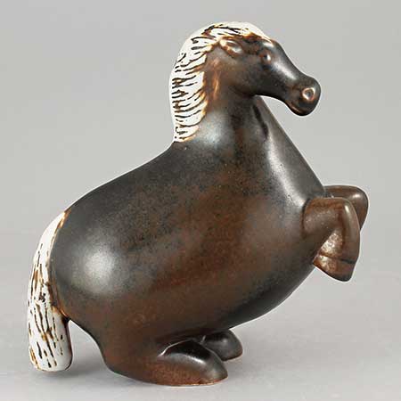 Stig Lindberg Medium horse (brown)