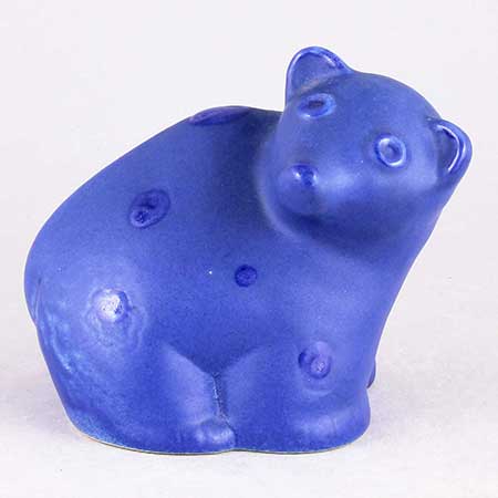 Stig Lindberg Zoo Bear, length 11 cm