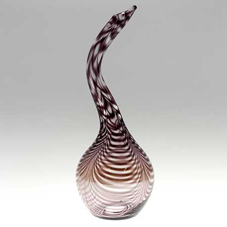 Ulrica Hydman-Valliens Kosta Boda Don Juan Black-striped vase (model 49952)