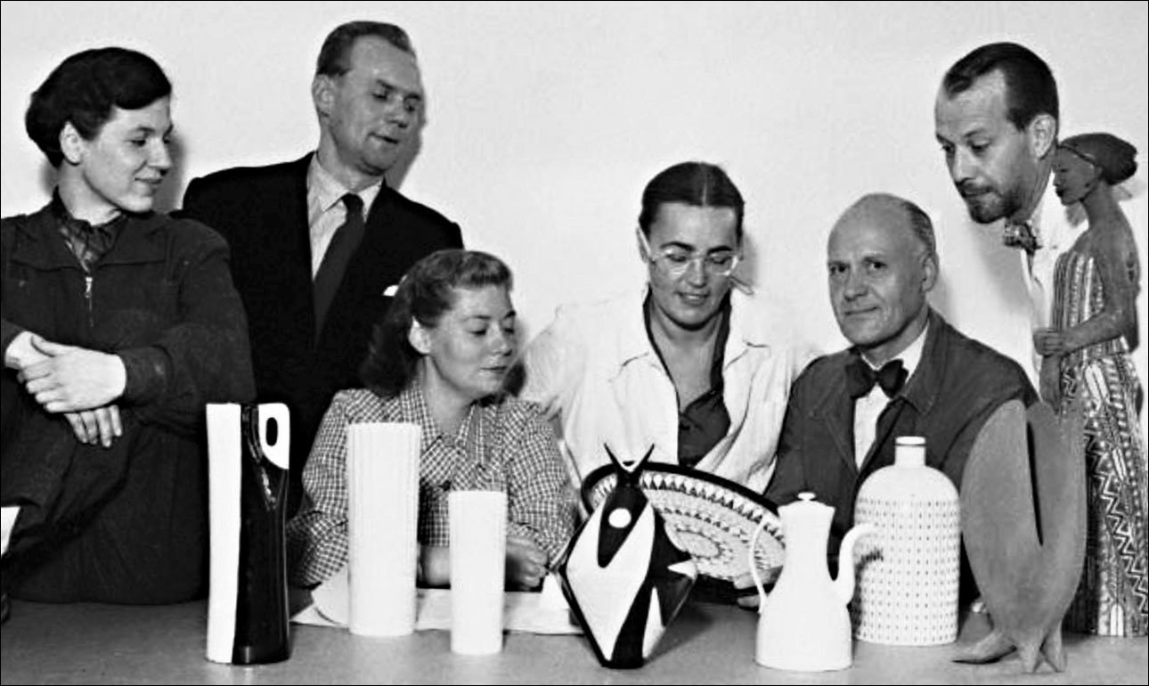 Ingrid Atterberg, Taisto Kaasinen, Hjordis Oldfors, Mari Simmulson, Viking Göransson, Sven Erik Skawonius.
