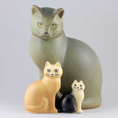 Lisa Larson katt Måns mini, midi, maxi