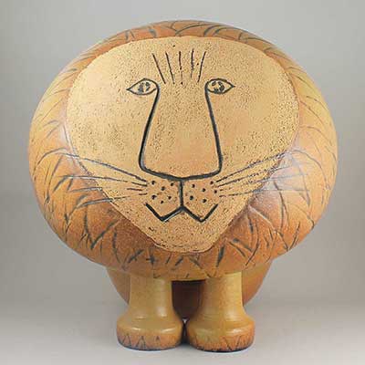 Lisa Larson afrika lejon gigant