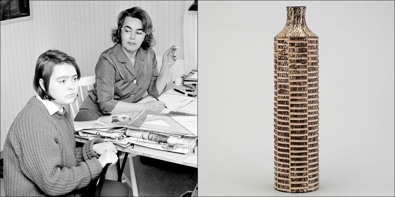 Mari Simmulson, unique vase